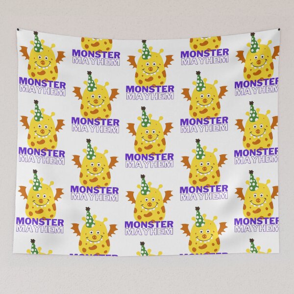 Item preview, Yellow cute monster - Monster Mayhem designed and sold by priyankajustine.