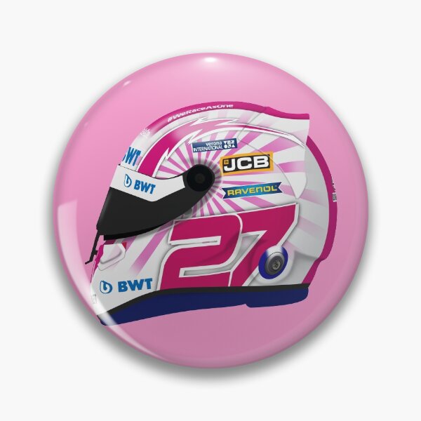 Item preview, Nico Hulkenberg - 2020 70th GP helmet left designed and sold by JageOwen.
