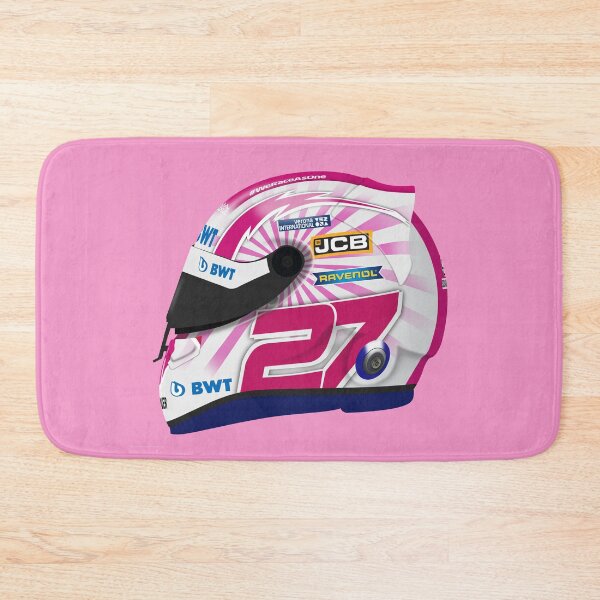 Item preview, Nico Hulkenberg - 2020 70th GP helmet left designed and sold by JageOwen.