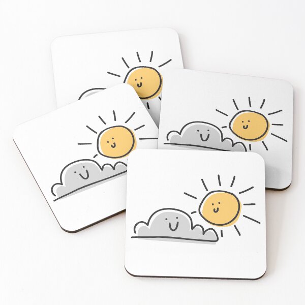 Item preview, Cloud sun cute design designed and sold by BrightLightArts.