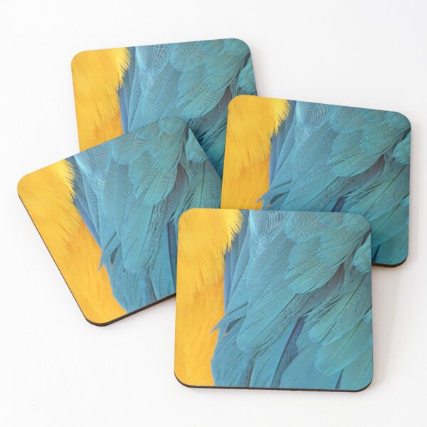 Item preview, Tropical Bird Macaw Plumage Detail Texture closeup 2 designed and sold by worldways.