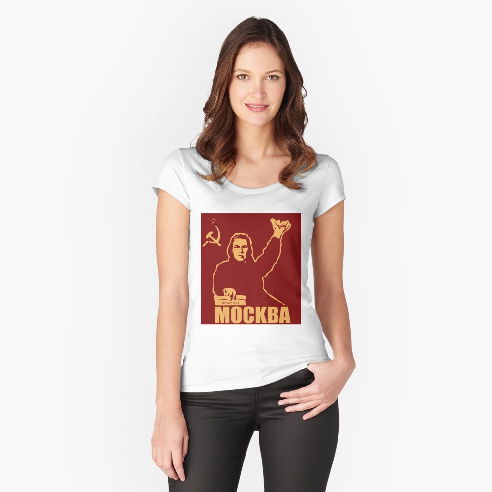 Item preview, Fitted Scoop T-Shirt designed and sold by SofiaYoushi.