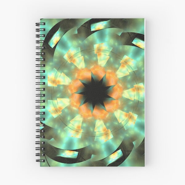 Item preview, Aqua Ornage Spiral designed and sold by KimSyOk.