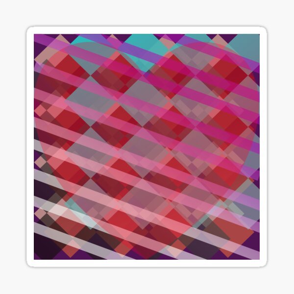 Das versteckte Herz Sticker
