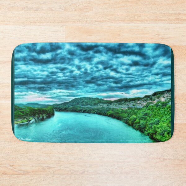 Item preview, River blue-  Art + Products Design  designed and sold by haya1812.