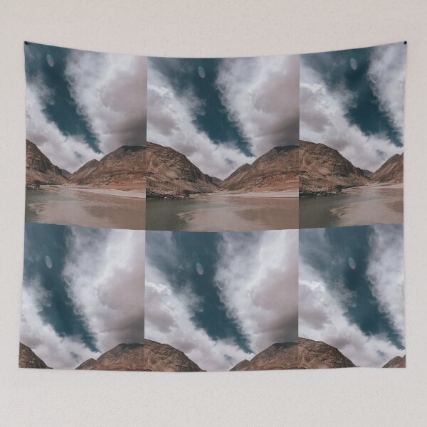 Item preview, River and rocky mountains designed and sold by Vikas Sawant.