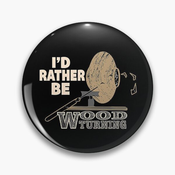 Item preview, I D RATHER BE WOOD TURNING designed and sold by ATEF BRAHAM.