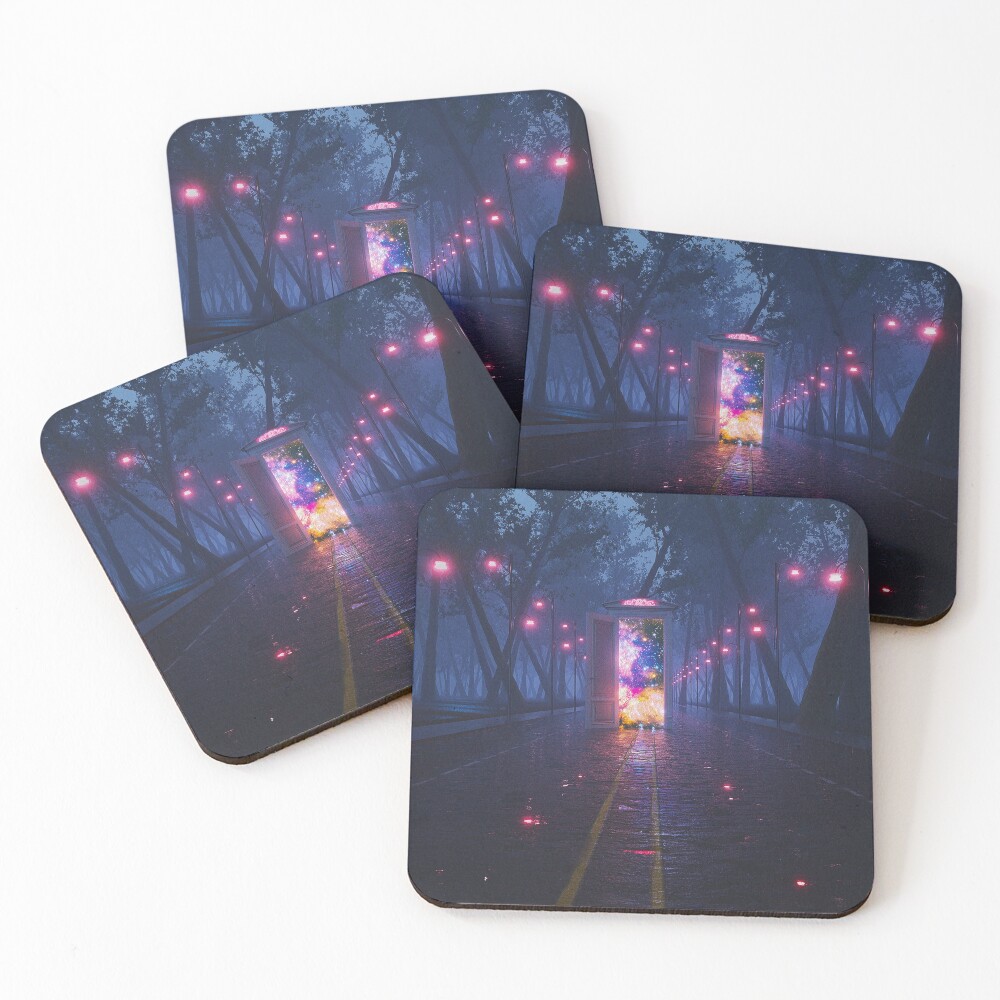 Item preview, Coasters (Set of 4) designed and sold by 3devansh.