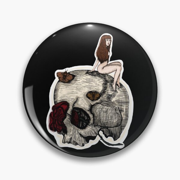Item preview, ScaryTale - The Skull, The Rose and The Lady designed and sold by BlackCrowArt.