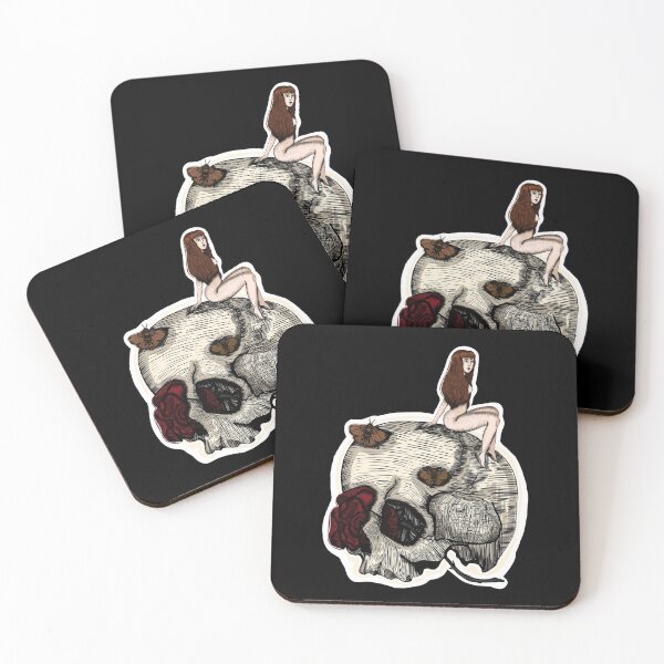 Item preview, ScaryTale - The Skull, The Rose and The Lady designed and sold by BlackCrowArt.