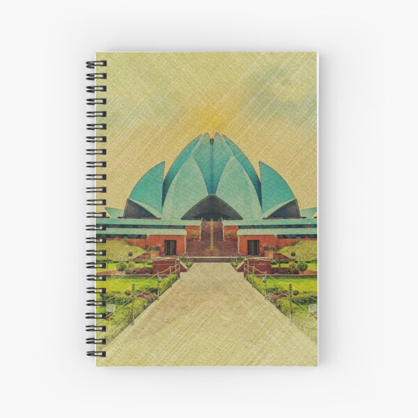 LOTUS TEMPLE drawing with colour | Delhi Lotus Temple drawing easy | -  YouTube
