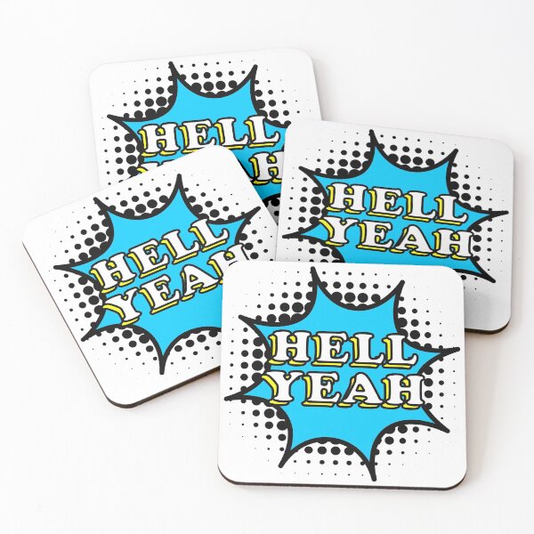 Item preview, Hell Yeah comic styled text designed and sold by Qestar.