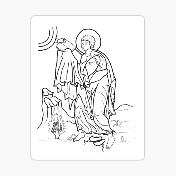 Moses Sticker