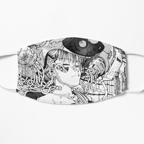 Eden Its An Endless World Cyberpunk Manga Mask By Noaprojekt Redbubble