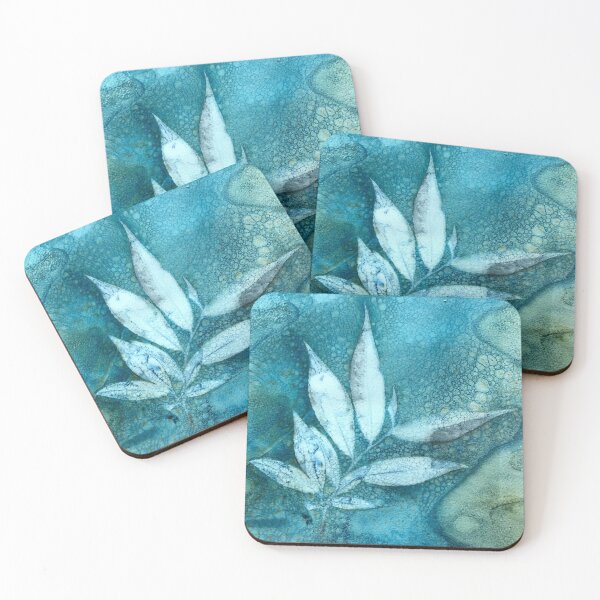 Item preview, Cyanotype leaf blues  designed and sold by janeh271.