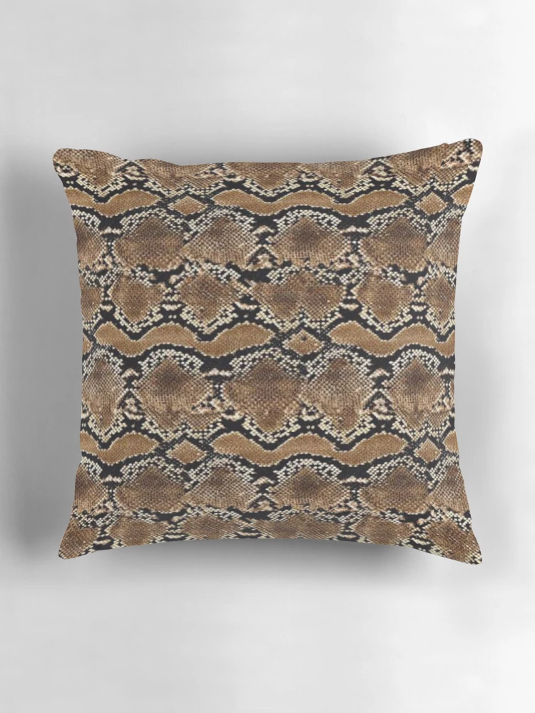 Thumbnail 3 of 4, Pillow, Python Print designed and sold by AthleticWolves.