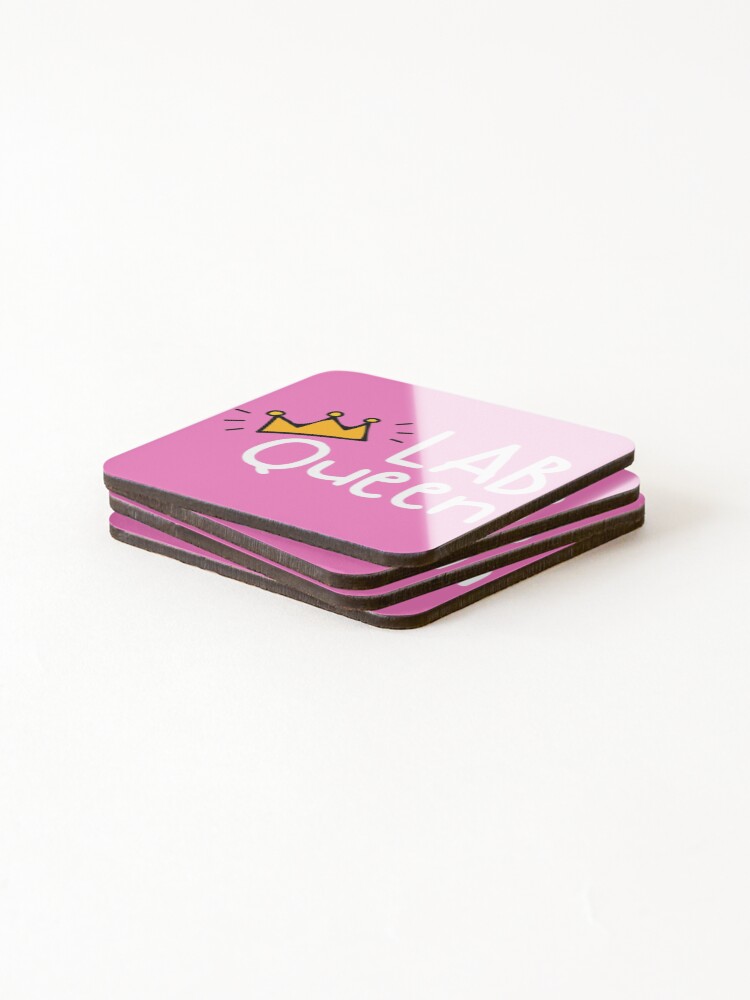 Thumbnail 4 of 5, Coasters (Set of 4), Lab Queen designed and sold by labstud.