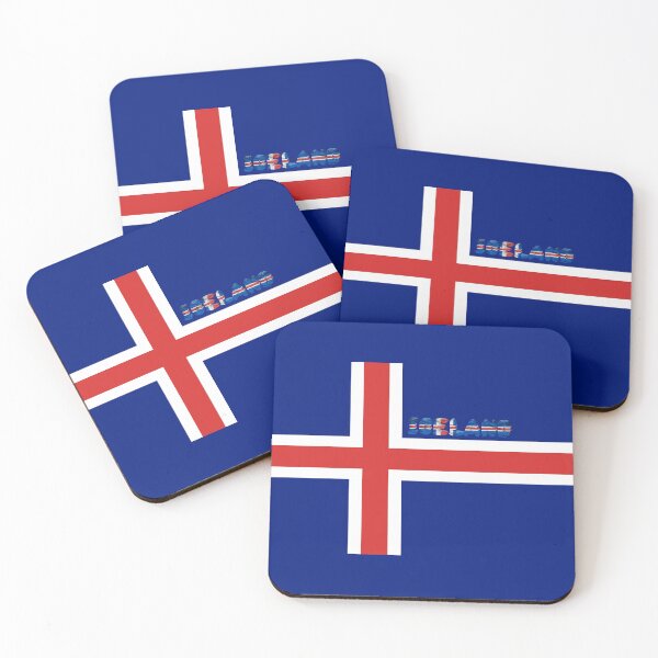 Item preview, Icelandic flag designed and sold by P-I-R.