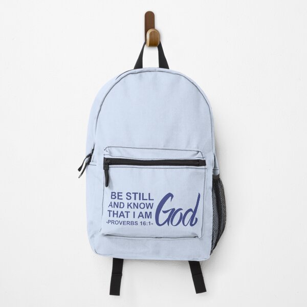 Item preview, "Be still and know that I am God" Proverbs 16:1 designed and sold by ZalinaKadyrova.
