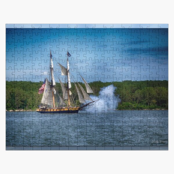 Item preview, The Tall Ship Niagara With Cannons - Erie, PA designed and sold by Kathy Weaver.