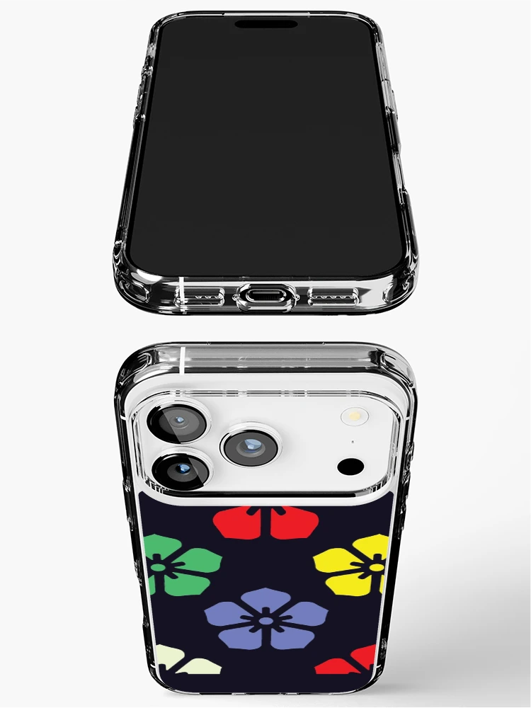 Thumbnail 3 of 5, iPhone Case, Colorful Flower Pattern designed and sold by LightInTheDark.