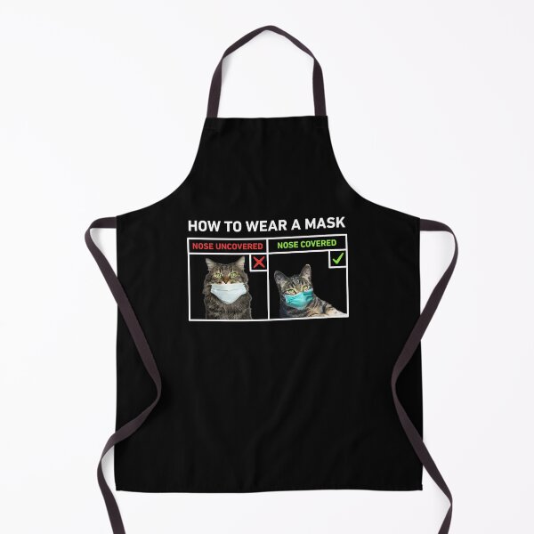 Item preview, How To Wear A Mask Cat Meme designed and sold by hadicazvysavaca.