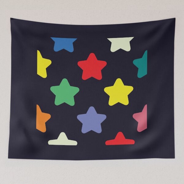 Item preview, Patrón de estrella estrellada colorido designed and sold by LightInTheDark.