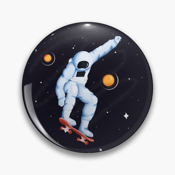Item preview, Astronaut Skating On Space designed and sold by ozumdesigns.