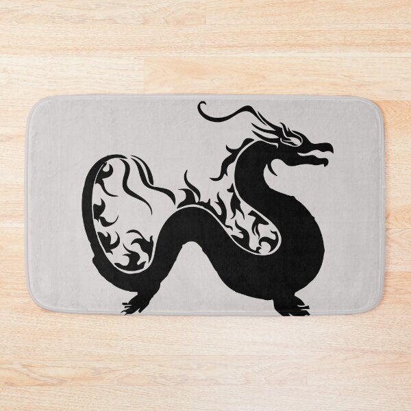 Item preview, Dragon on fire, black -bestselling  designed and sold by August-E.