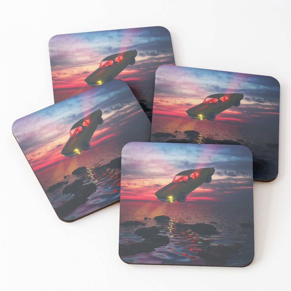 Item preview, Coasters (Set of 4) designed and sold by 3devansh.