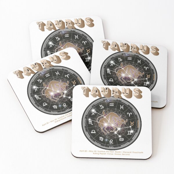 Item preview, 65 MCMLXV Taurus Zodiac Astrology Chart designed and sold by 65 MCMLXV.