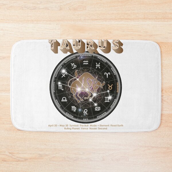 Item preview, 65 MCMLXV Taurus Zodiac Astrology Chart designed and sold by 65 MCMLXV.