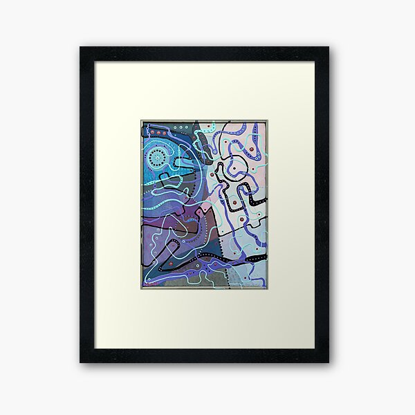 Fragments of My Imagination Framed Art Print
