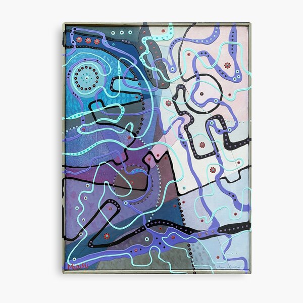 Fragments of My Imagination Metal Print