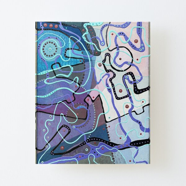 Fragments of My Imagination Canvas Mounted Print