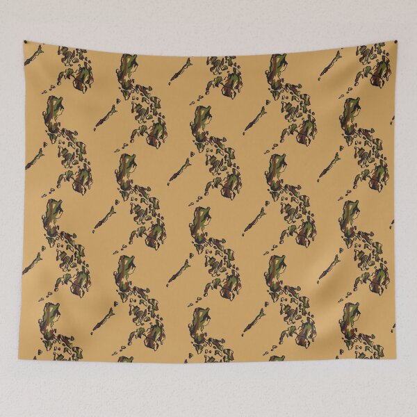 Item preview, PHILIPPINE MAP CAMO PATTERN FILIPINO DESERT SAND designed and sold by aydapadi.