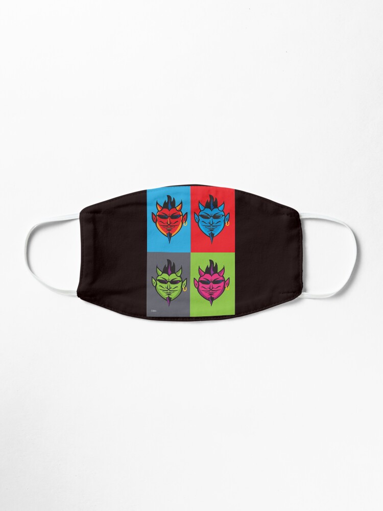 Alternate view of Pop Art Devils Mask