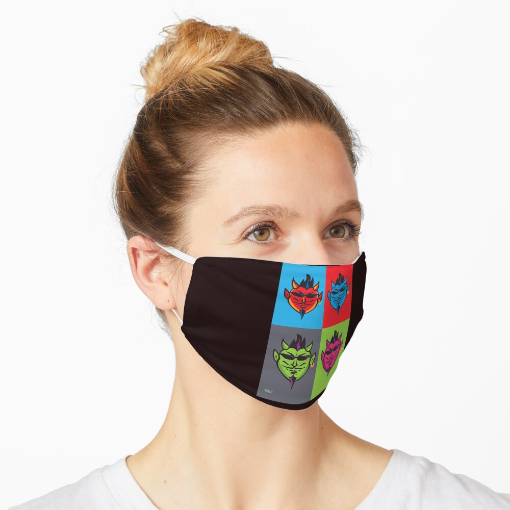 Pop Art Devils Mask