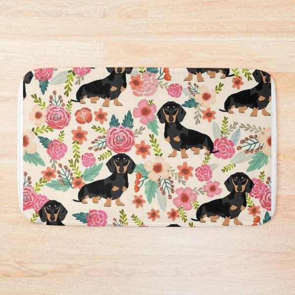 Item preview, Dachshund Dogs and flowers designed and sold by Coolstuff4you71.