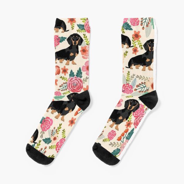 Item preview, Dachshund Dogs and flowers designed and sold by Coolstuff4you71.
