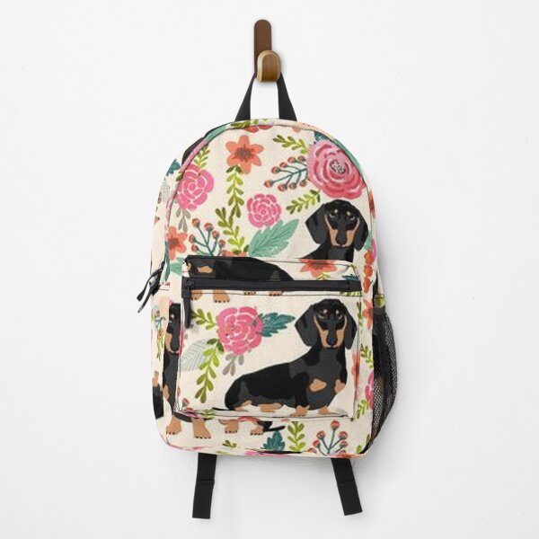 Item preview, Flores y perros Dachshund designed and sold by Coolstuff4you71.