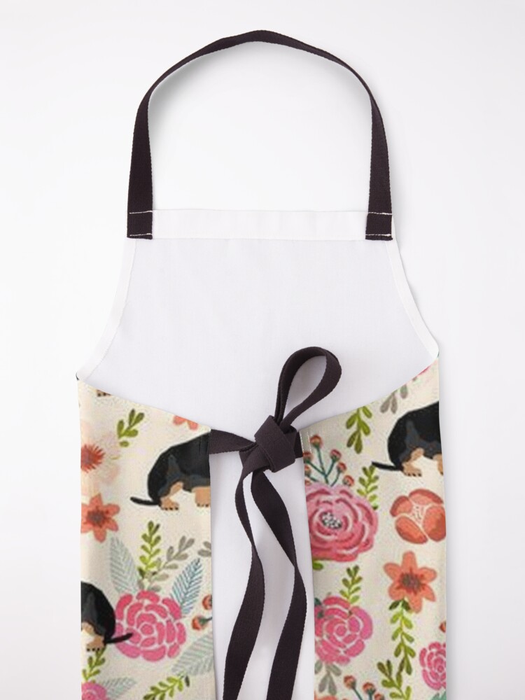 Thumbnail 5 of 6, Apron, Dachshund Dogs and flowers designed and sold by Coolstuff4you71.