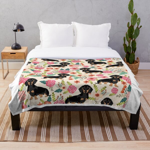 Artikelvorschau, Dackel Hunde und Blumen entworfen und verkauft von Coolstuff4you71.
