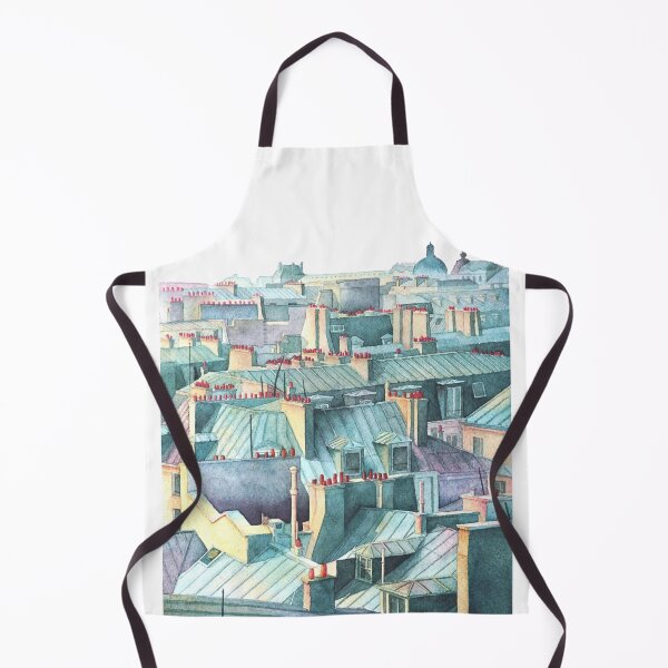 Item preview, Parisian roofs designed and sold by SarahQuarelle.