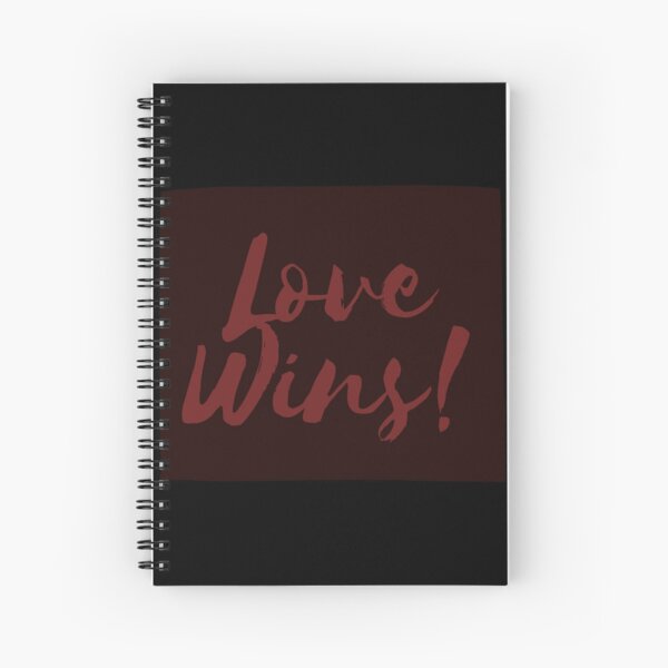 Love Wins Spiral Notebook
