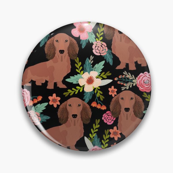 Item preview, Dachshund Dogs with flowers designed and sold by Coolstuff4you71.