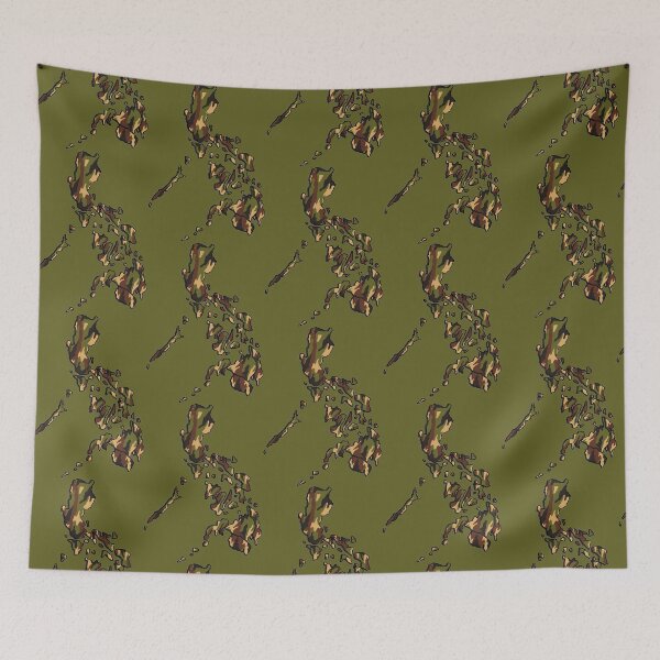 Item preview, PHILIPPINE MAP CAMO PATTERN FILIPINO GREEN designed and sold by aydapadi.