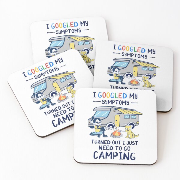Item preview, i google my symptoms camping designed and sold by Stunning-Art.