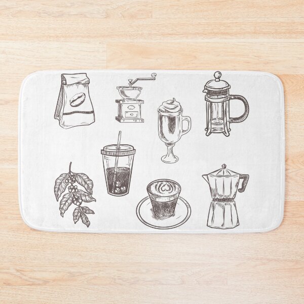 Item preview, A Pack Of Coffee Stickers designed and sold by LADYGOODMOOD.