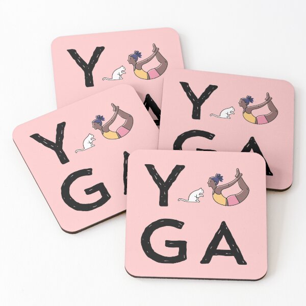 Item preview, Yoga flow with cat 1 designed and sold by Trio's Stuff.